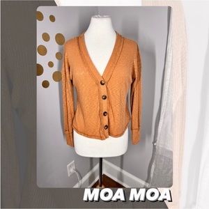 EUC Moa Moa Ribbed Crop Top